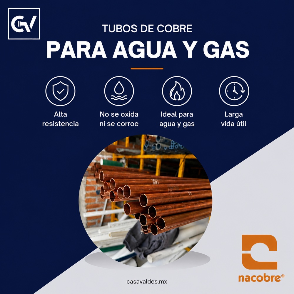 Tubo de Cobre Agua y Gas — Nacobre